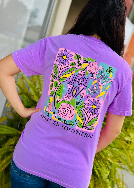 CHOOSE JOY - NEON VIOLET
