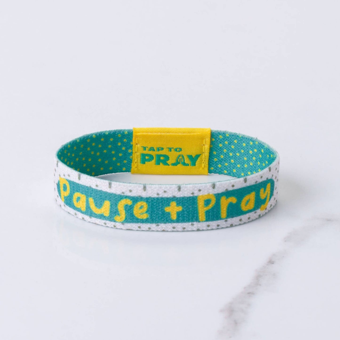 Tap To Pray™ - Kingfolk Series Wristband - Pause + Pray