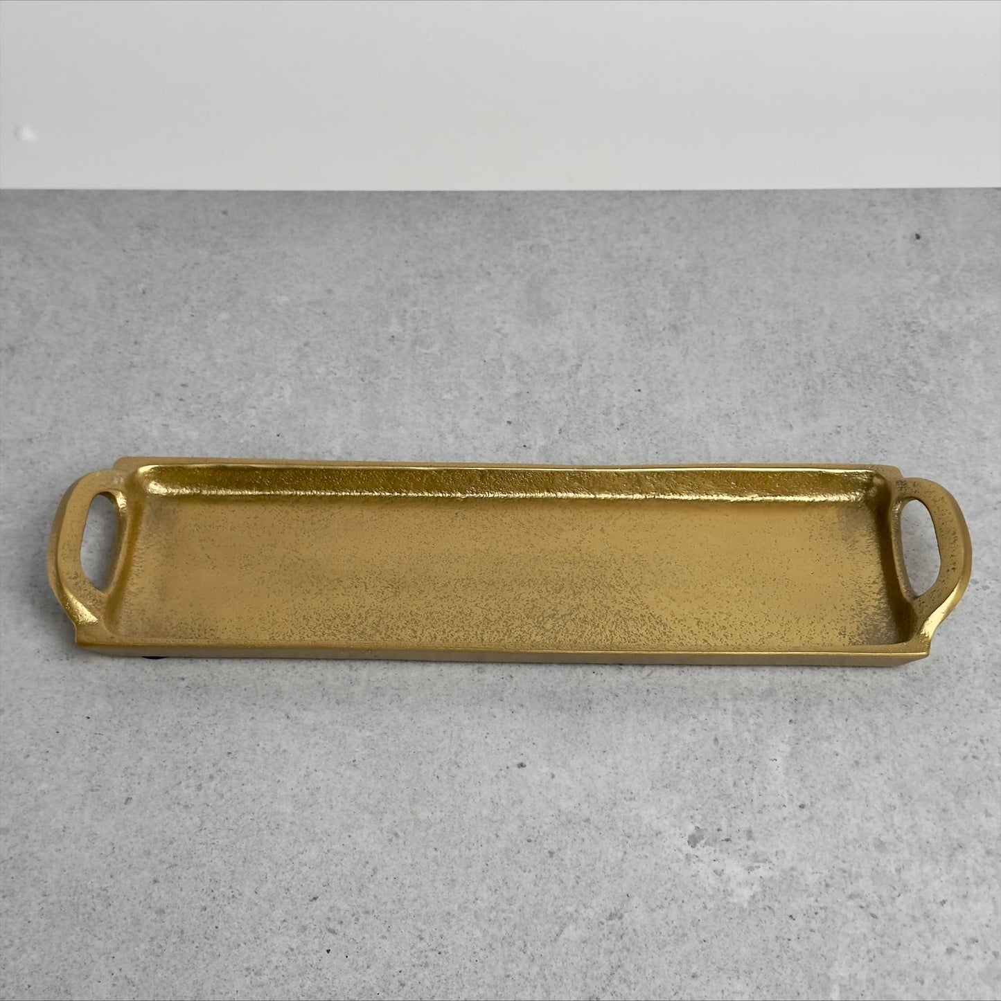 GOLD RECTANGLE TRAY