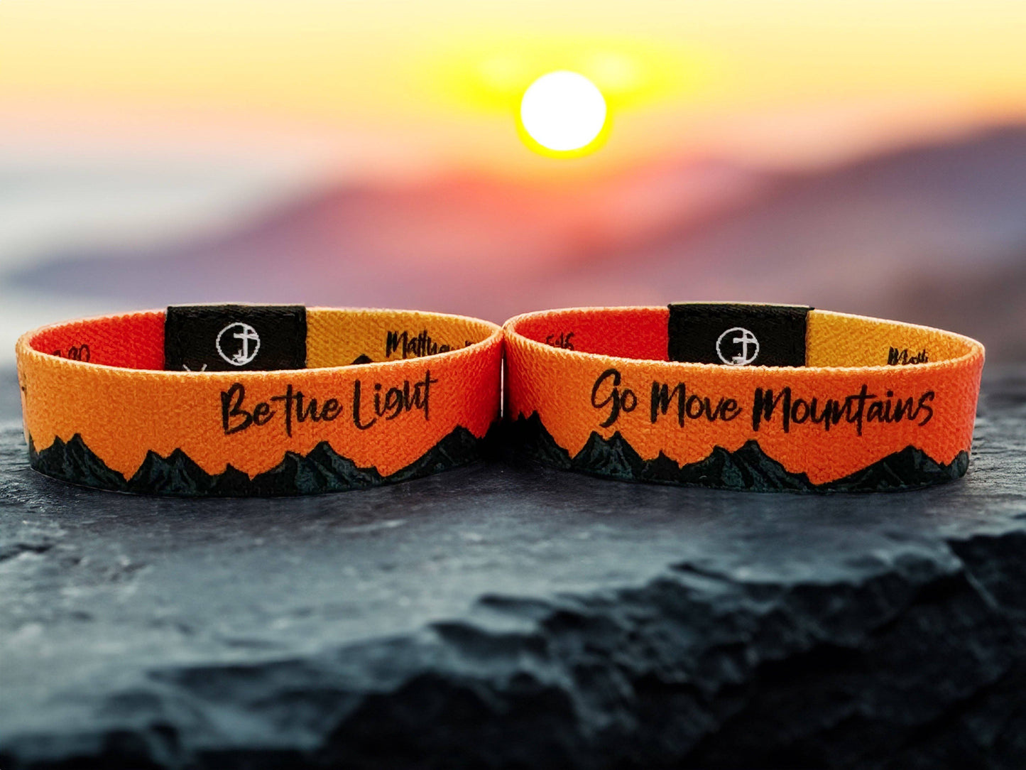 Sunrise / Matthew 5:16 & Matthew 17:20 Wristband