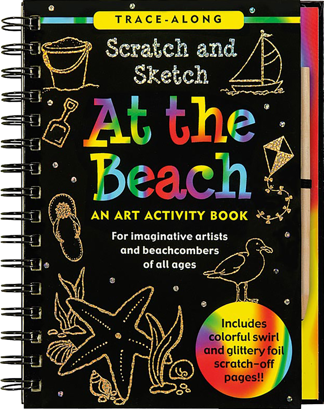 At the Beach Scratch and Sketch