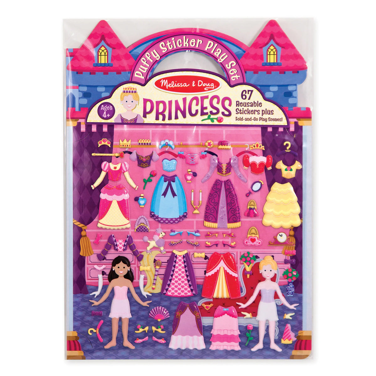 Puffy Sticker Activity Book - Princesses