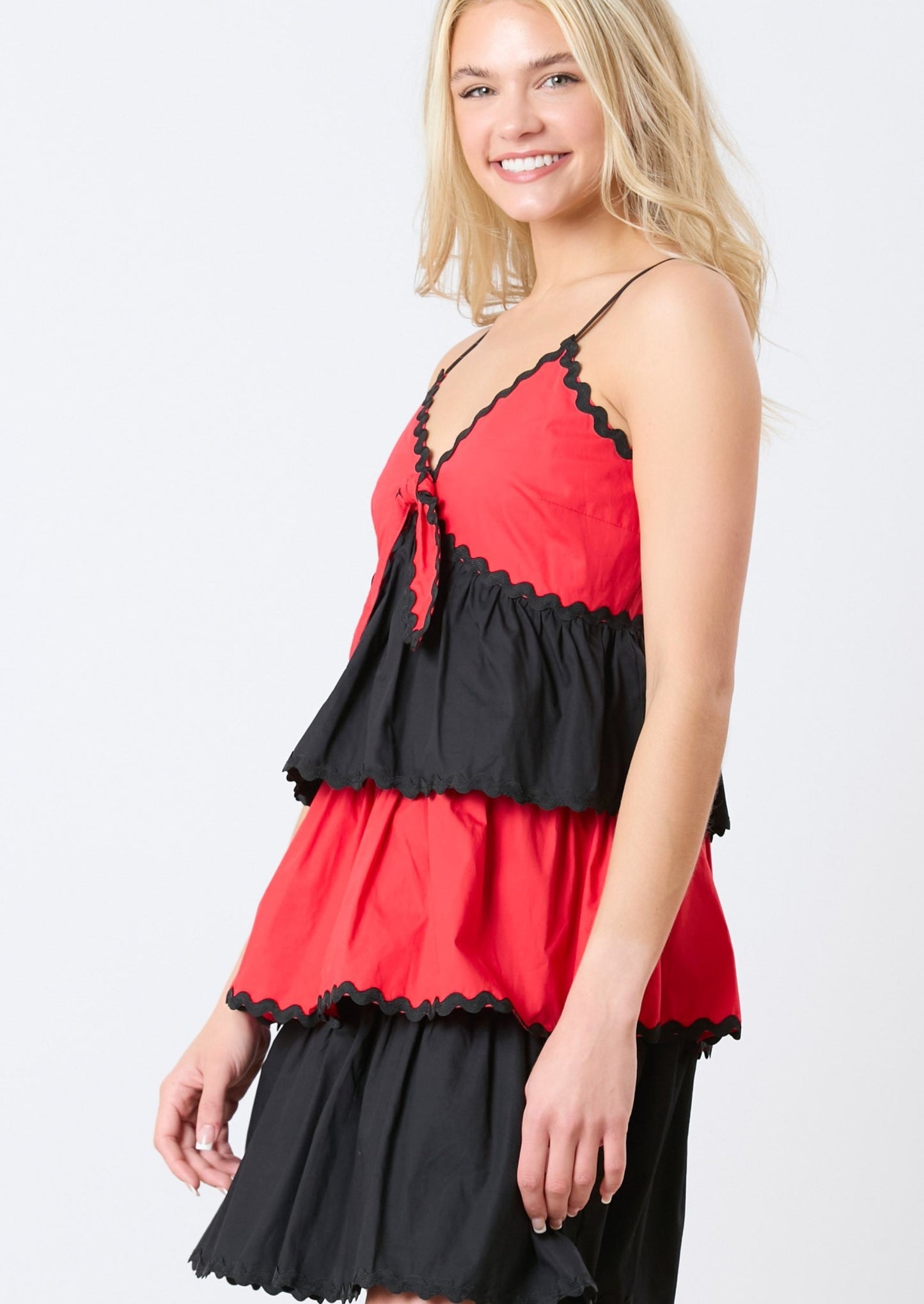 BULLDOG SPIRIT DRESS-RED/BLACK