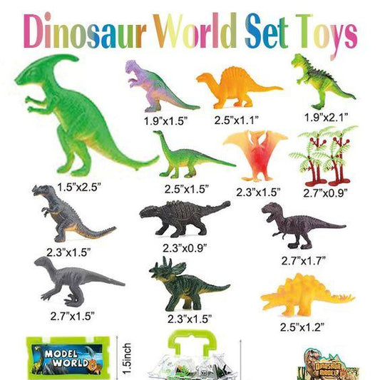Dinosaur World Set Toys