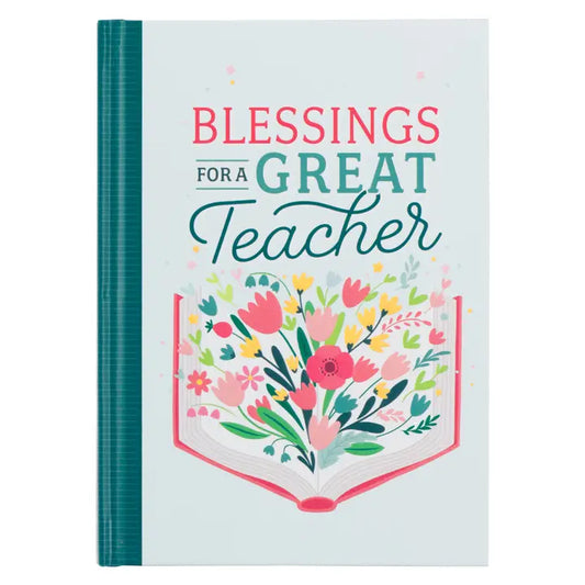 GIFT BOOK BLESSINGS FOR GREAT TEACHER-HARDCOVER