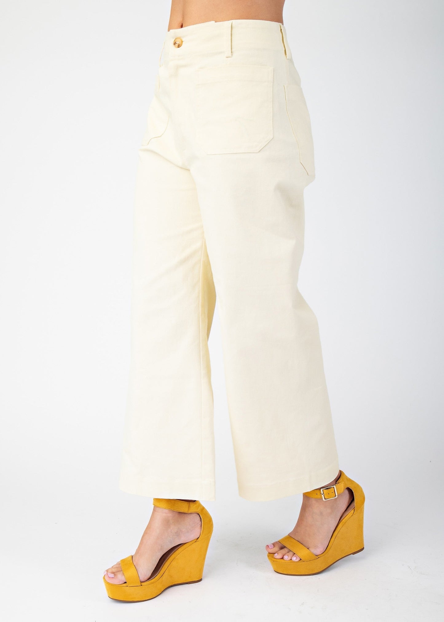 ANKLE CROPPED SUMMER PANTS