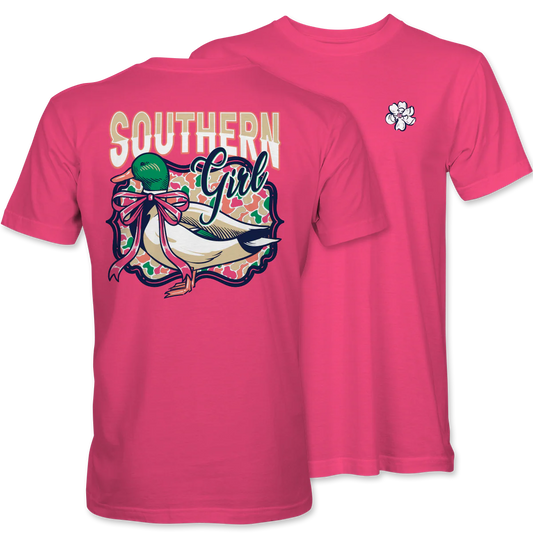 SOUTHERN GIRL DUCK - SAFETY PINK