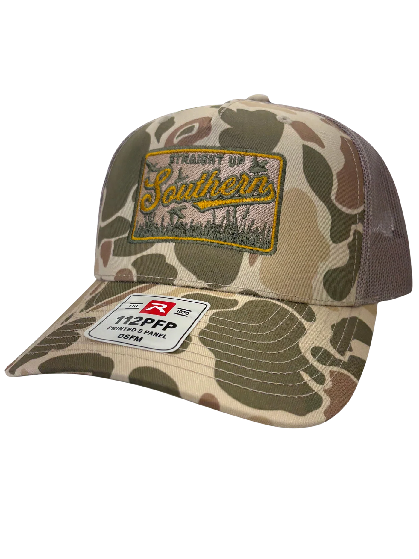 DUCK PATCH HAT - HARVEST CAMO