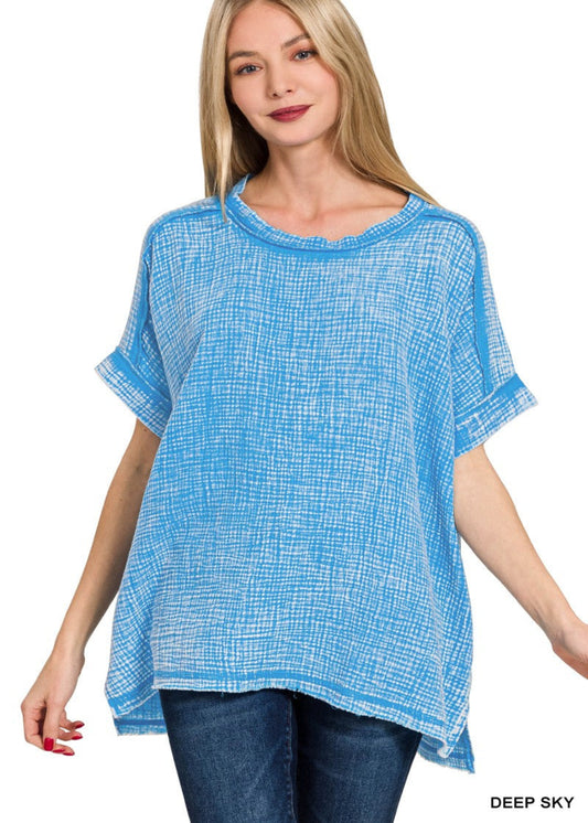 HAILEY TOP-DEEP SKY