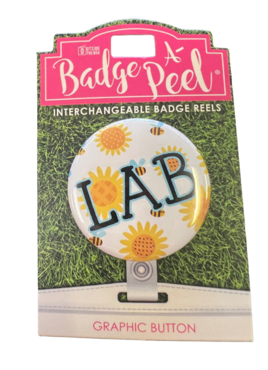 INTERCHANGANGEBLE BUTTON-DAISY : LAB