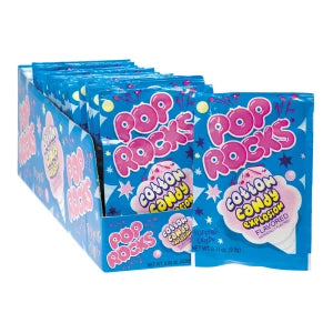 POP ROCKS COTTON CANDY POPPING CANDY 0.33 OZ