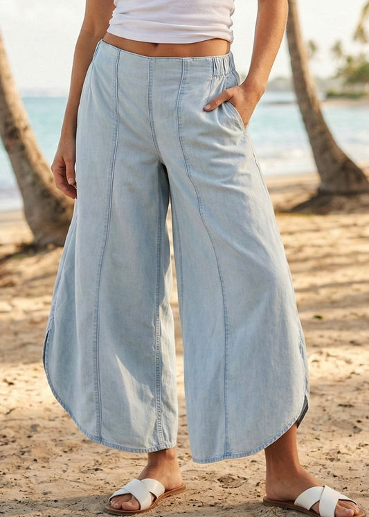 Tulip  Relaxed Fit Jean - Washed Denim
