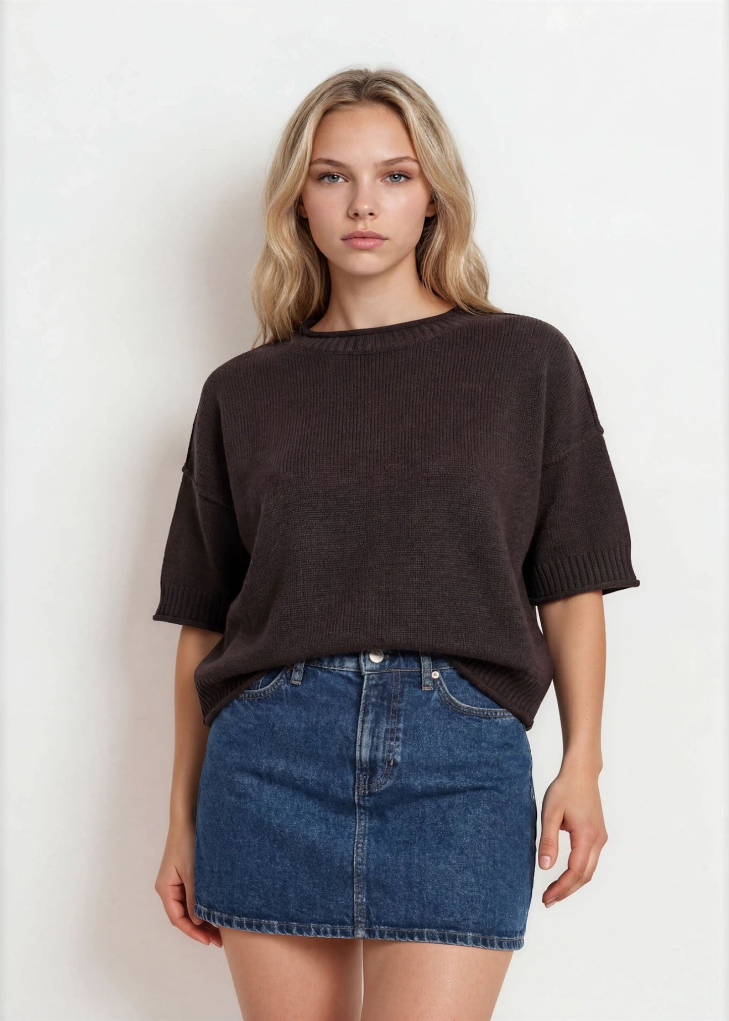 MAYLA TOP - CHOCOLATE BROWN