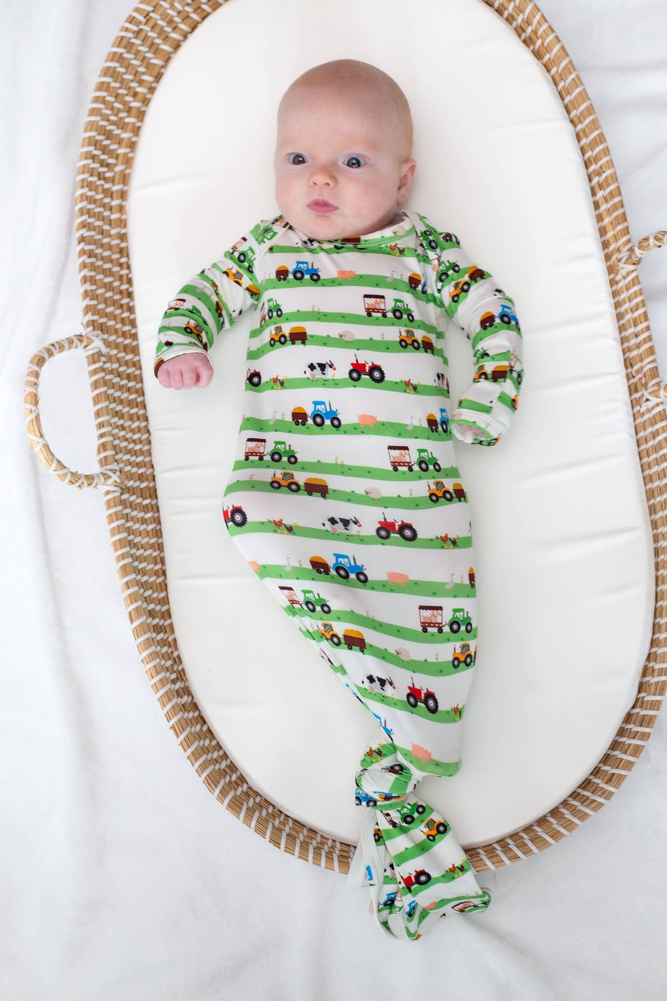 Farm Stripes - Knotted Gown