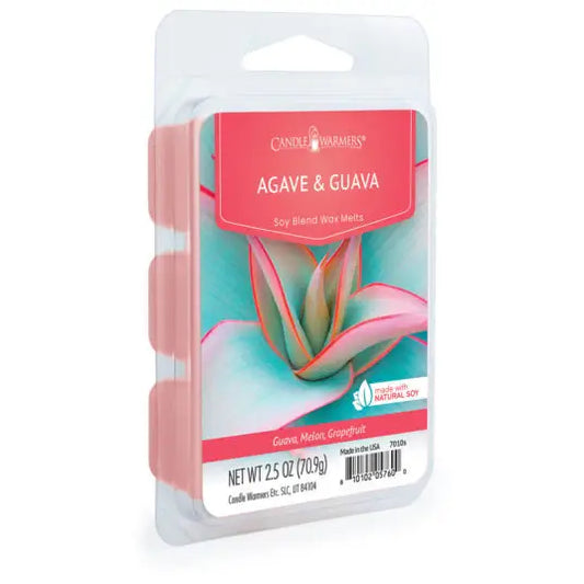 AGAVE & GUAVA SOY BLEND WAX MELTS