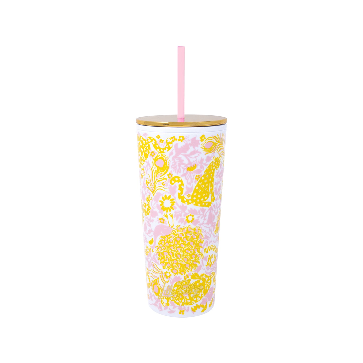 TUMBLER WITH STRAW - ROYAL ZOO