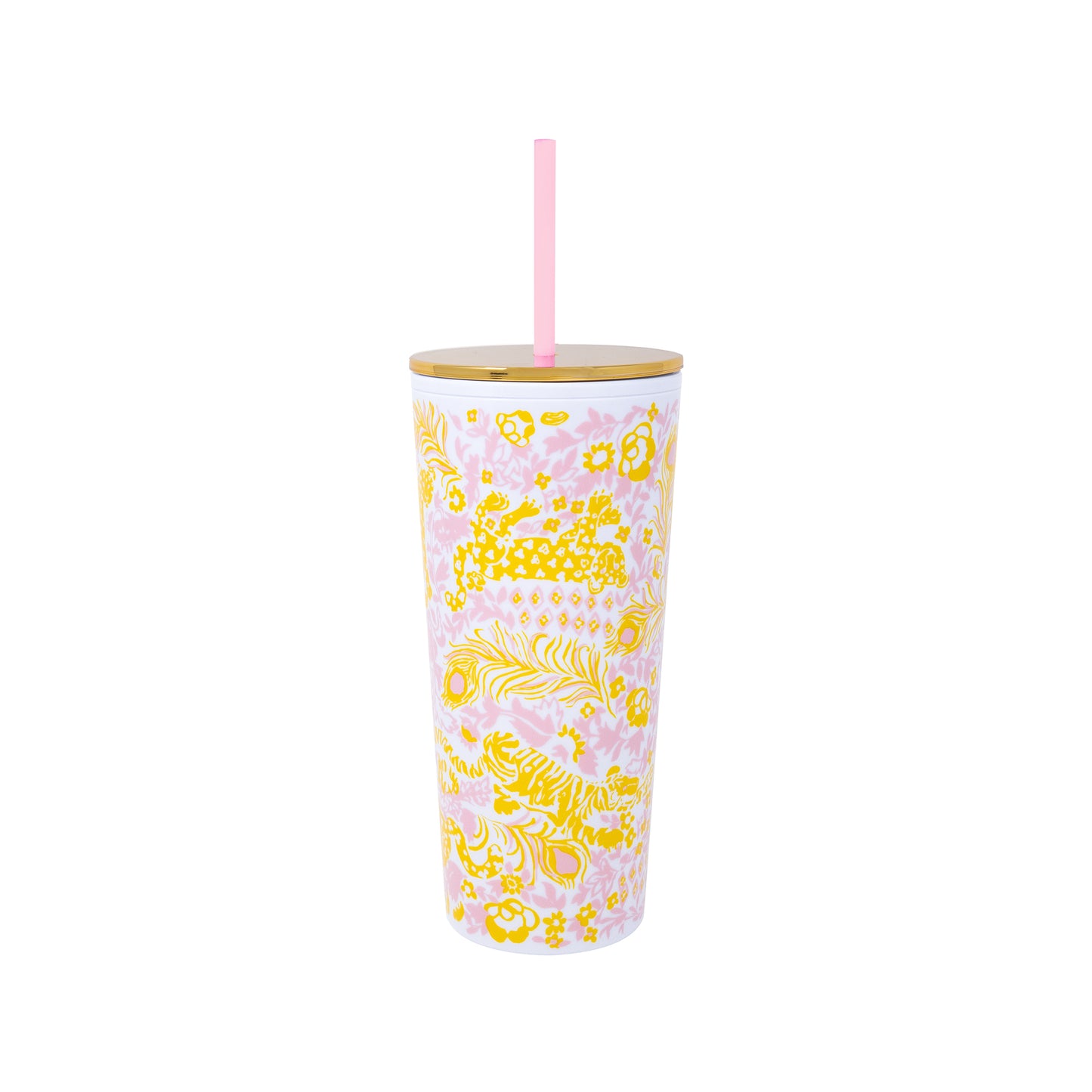 TUMBLER WITH STRAW - ROYAL ZOO