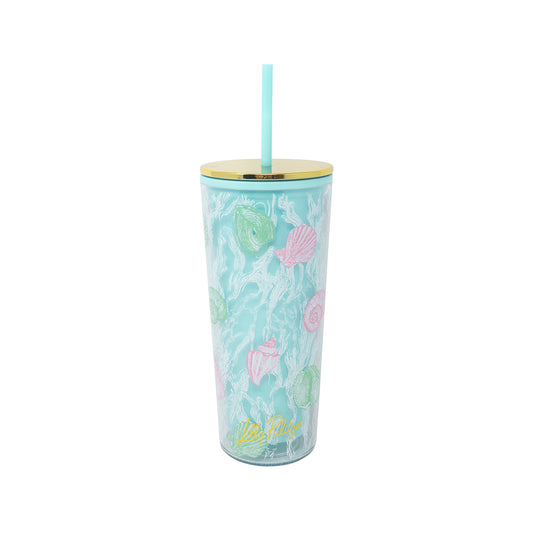 TUMBLER WITH STRAW - SHELDEN
