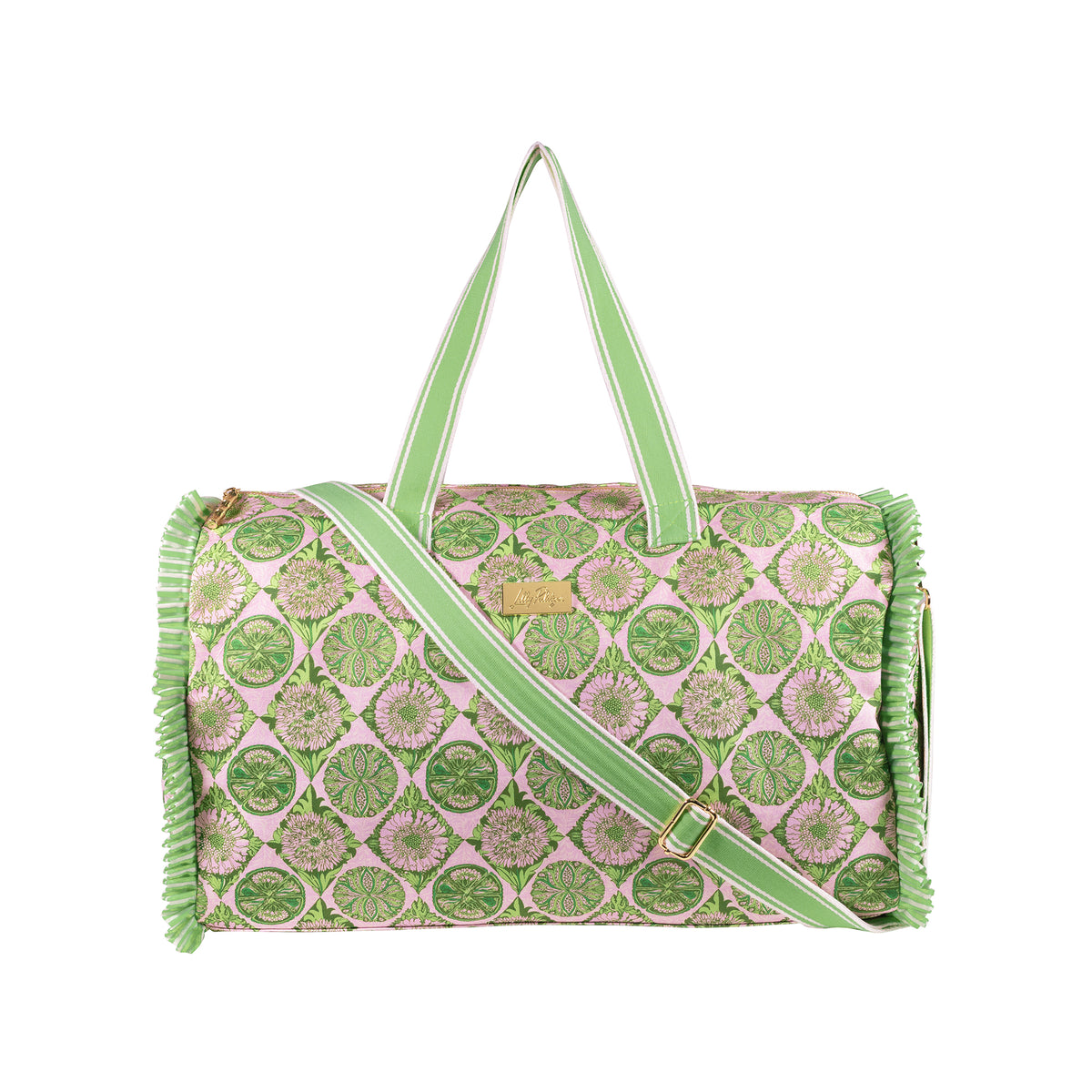 DUFFLE TOTE - TROPICAL TILES