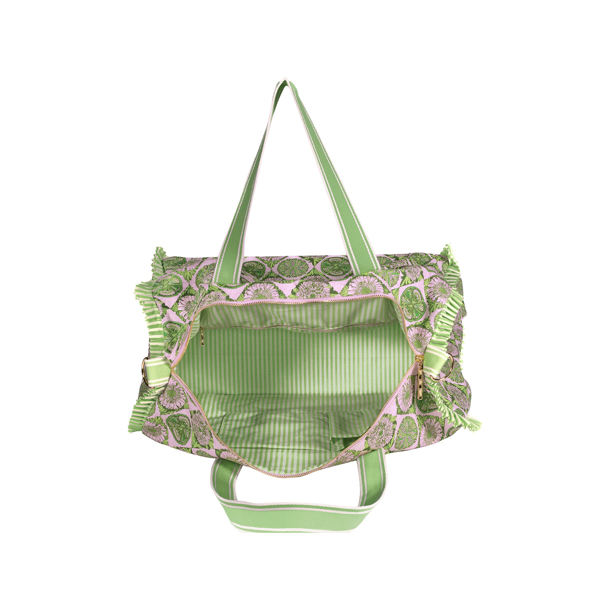 DUFFLE TOTE - TROPICAL TILES