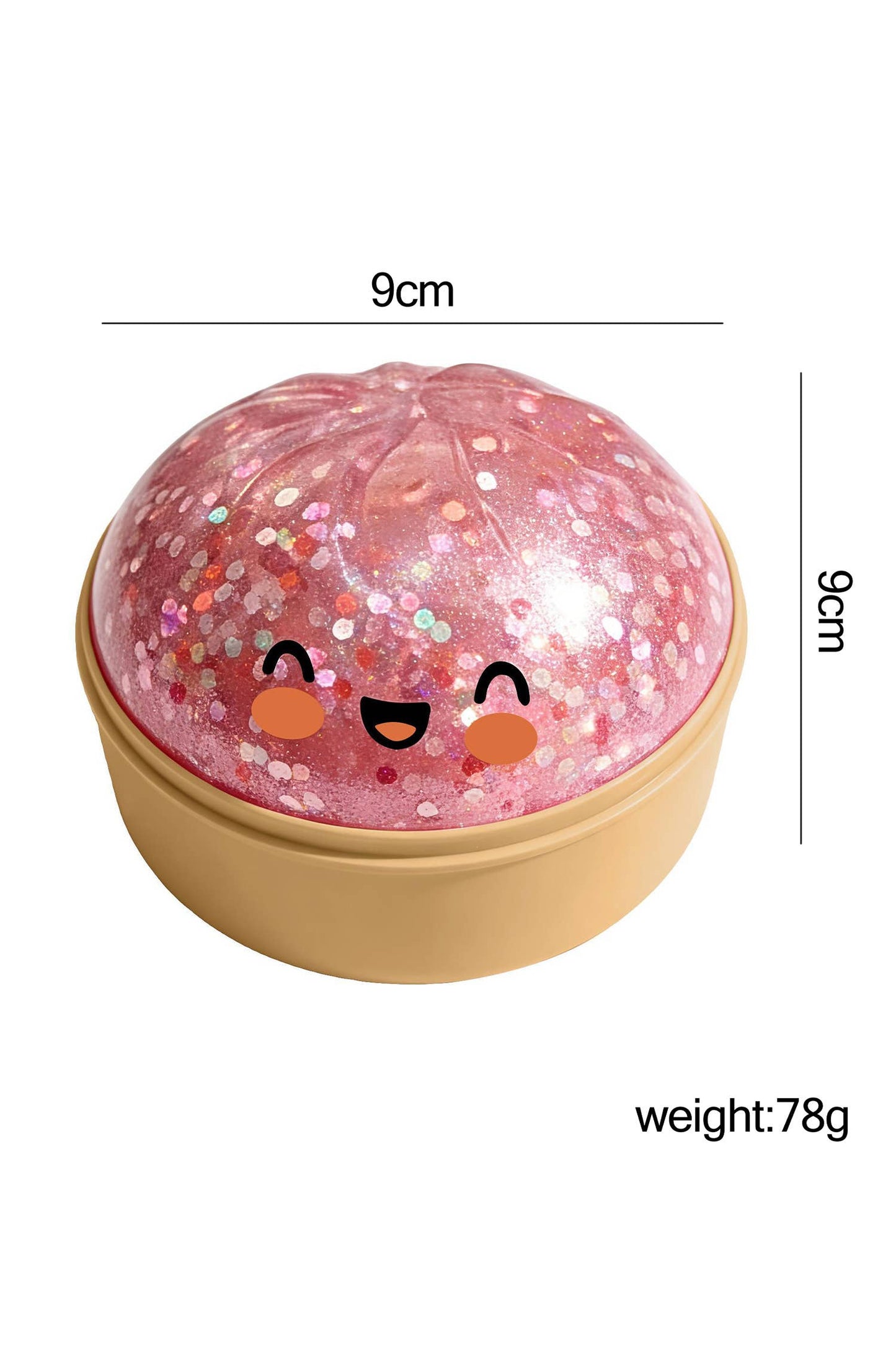 Dumpling Soft Bun Stress Relief Squeeze Toy