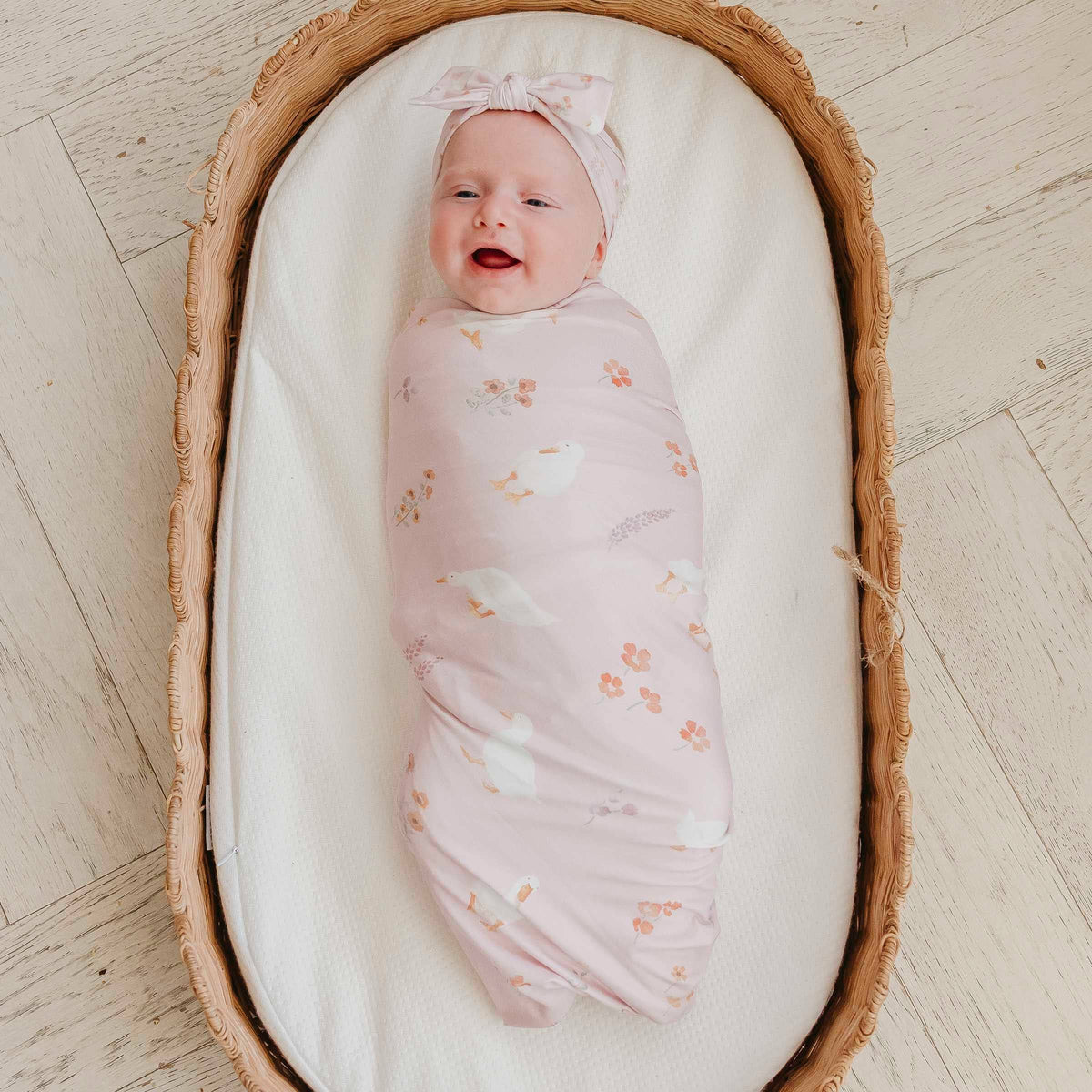 Knit Swaddle Blanket - Gigi