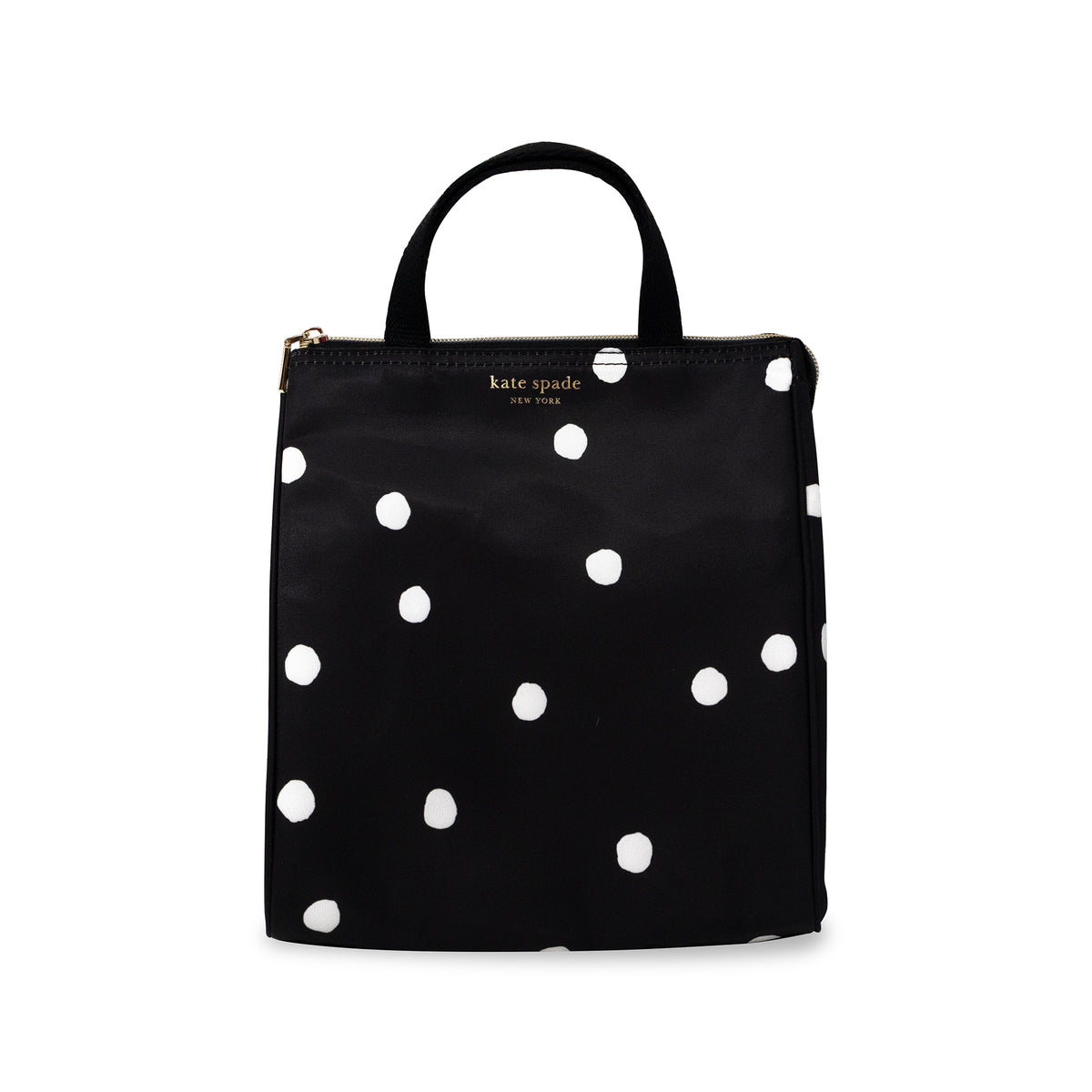 LUNCH BAG - BLACK ENCHANTED DOT