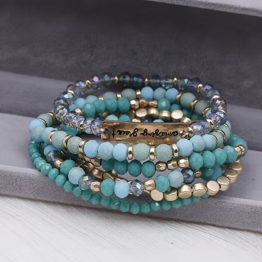 VINTAGE TRIBAL ELASTIC STRETCH BRACELET