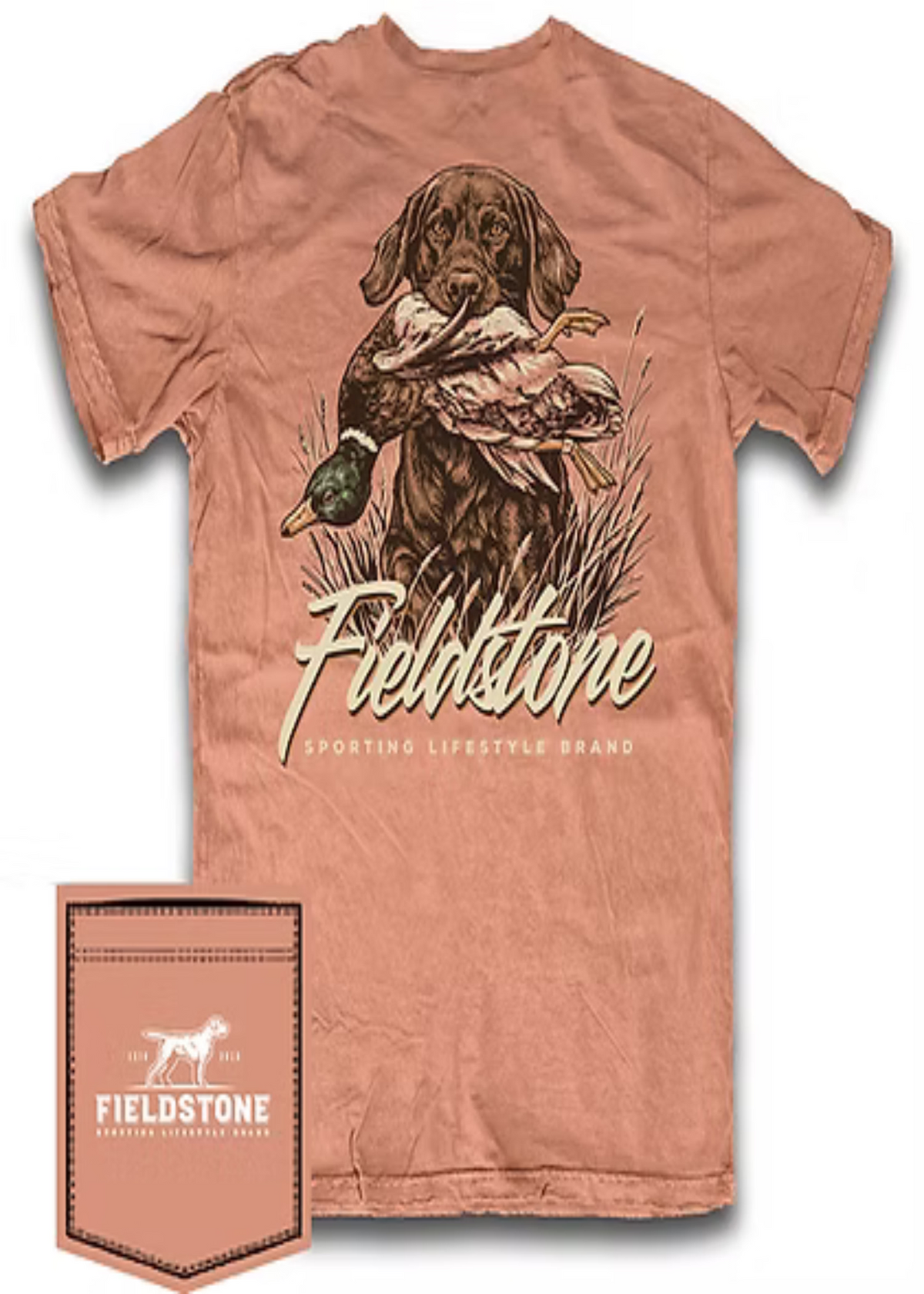 Sporting Dog T-Shirt-Terracotta