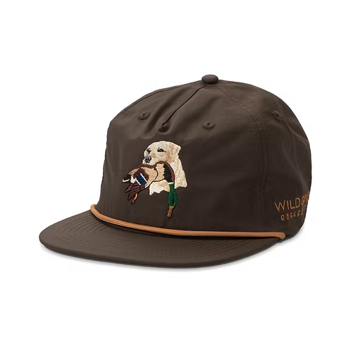 WILDGAME LAB W/DUCK PERFORMANCE ROPE HAT - BROWN