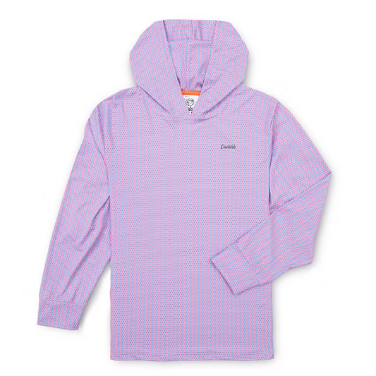 HAZE PERFORMANCE HOODIE-PURPLE