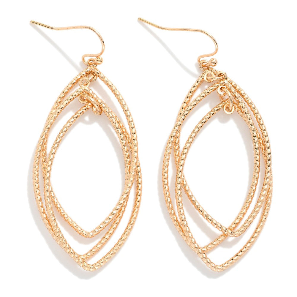 GOLD ROPE EARRINGS