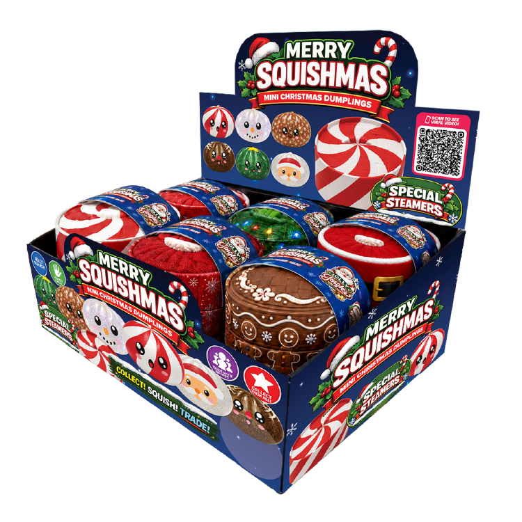 Fun Doh Petite (Mini) Squishy Christmas Dumplings Toy