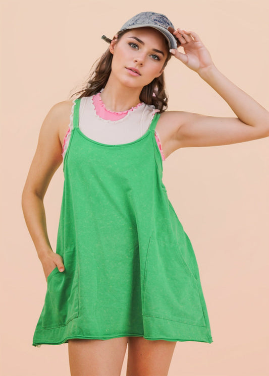 THE MAXWELL DRESS - GREEN
