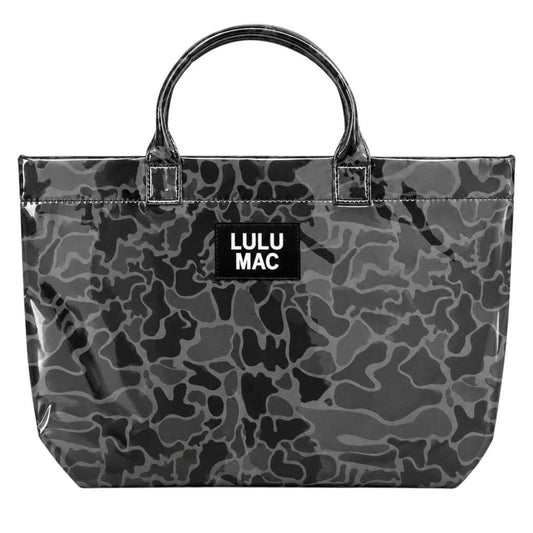 TOTE BAG BLACK CAMO