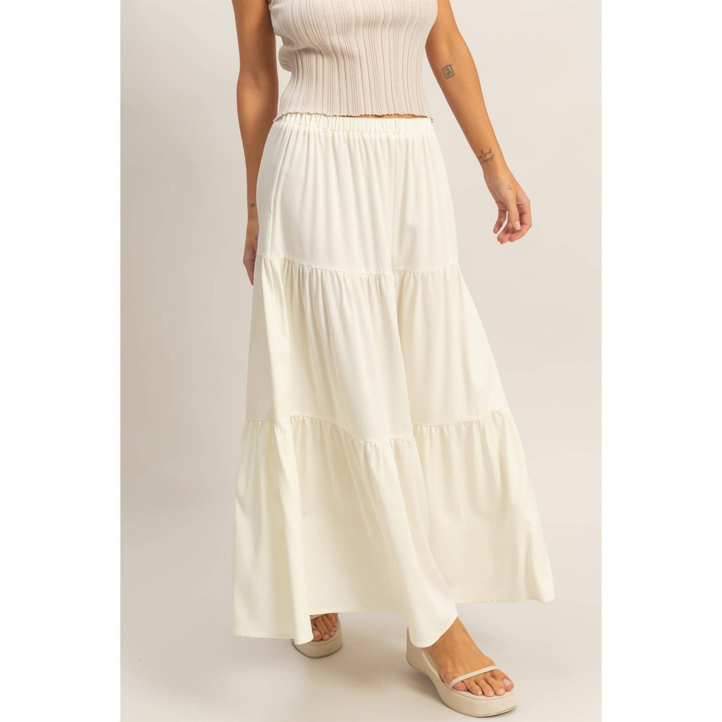 LILLY SKIRT - OFF WHITE