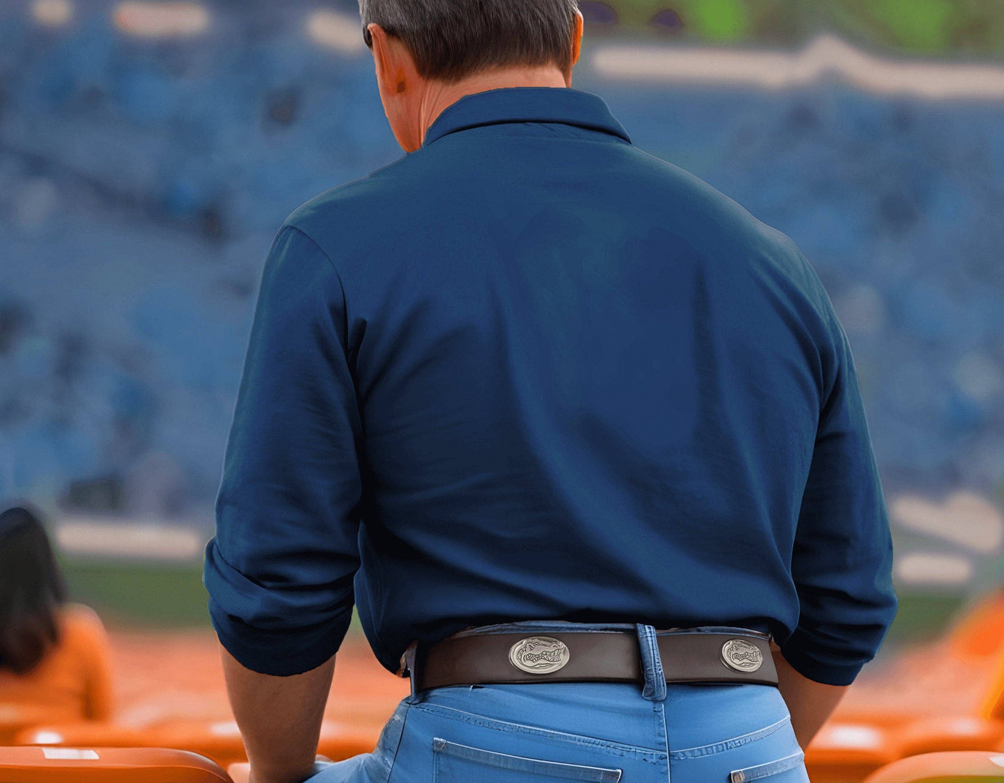 Florida Gators Men's Collegiate Leather Belt
