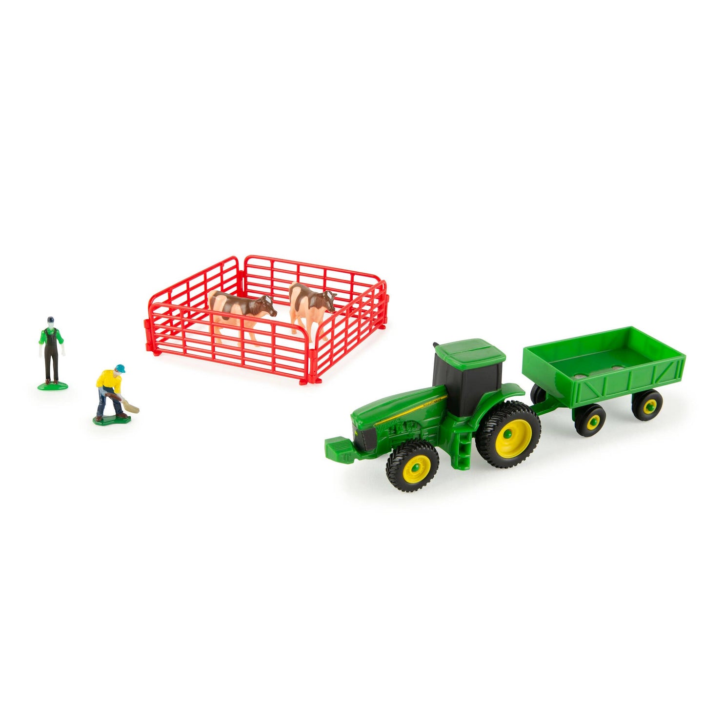 TOMY John Deere 10 Piece Carded Set Assorted