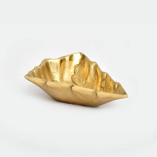 Aluminum Gold Christmas Tree Bowl