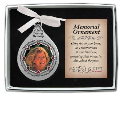 Tear Shape Photo Ornament