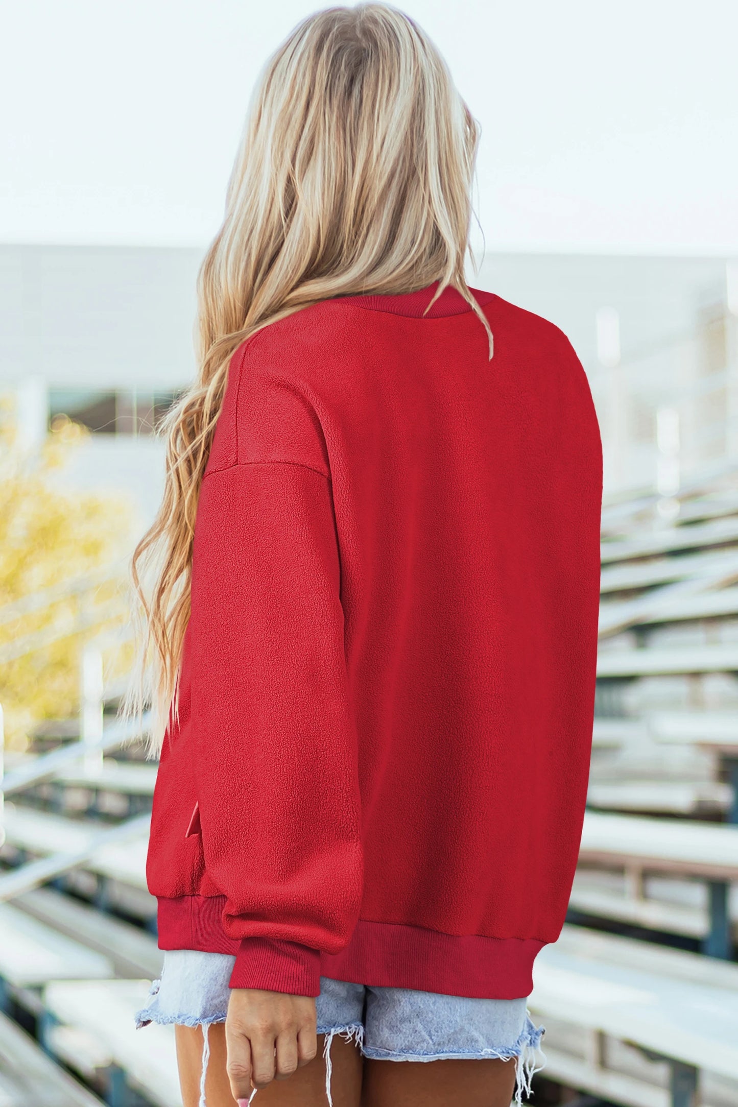 MARI GRACE MOCKNECK - RED