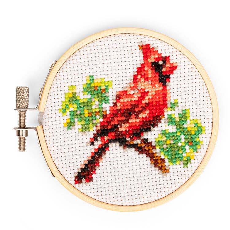 Cardinal MiniCross StitchEmbroidery