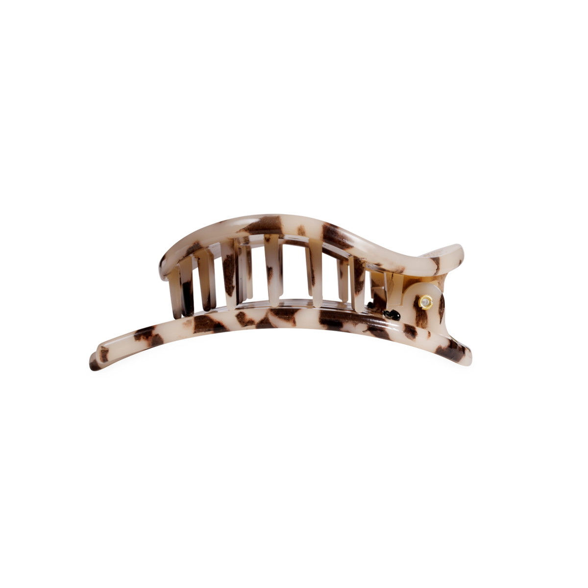 Blonde Tortoise | Medium | Flat Circle Hair Clip