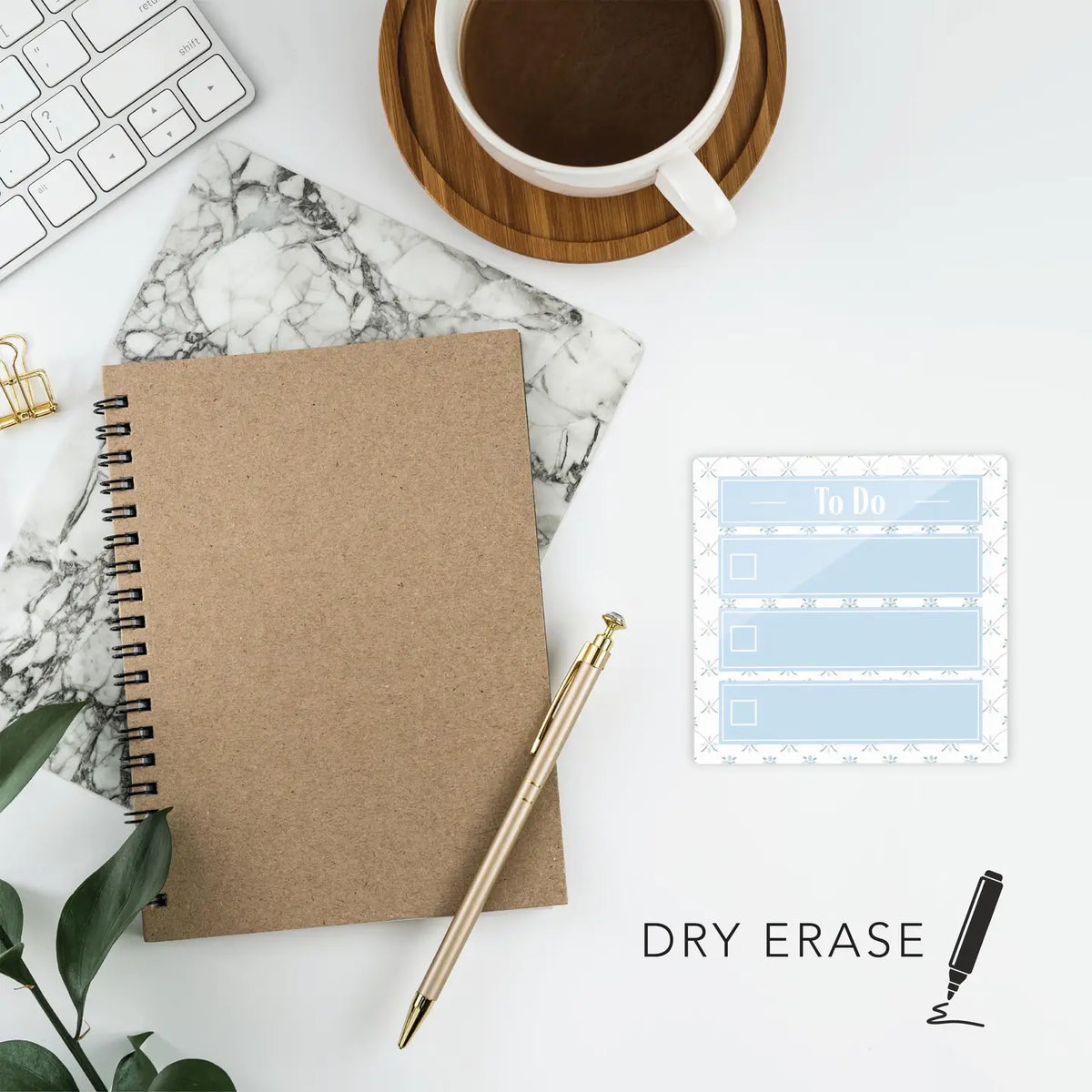 CHINOISERIE CHIC TO DO DRY ERASE BOARD