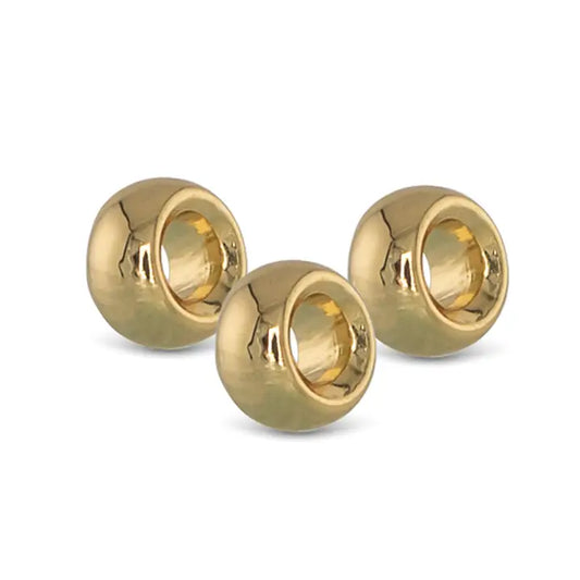 Gold Necklace Charm Spacers - 3pk