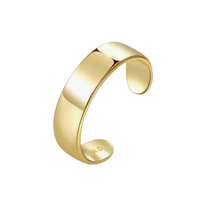 TOE RING - PLAIN GOLD