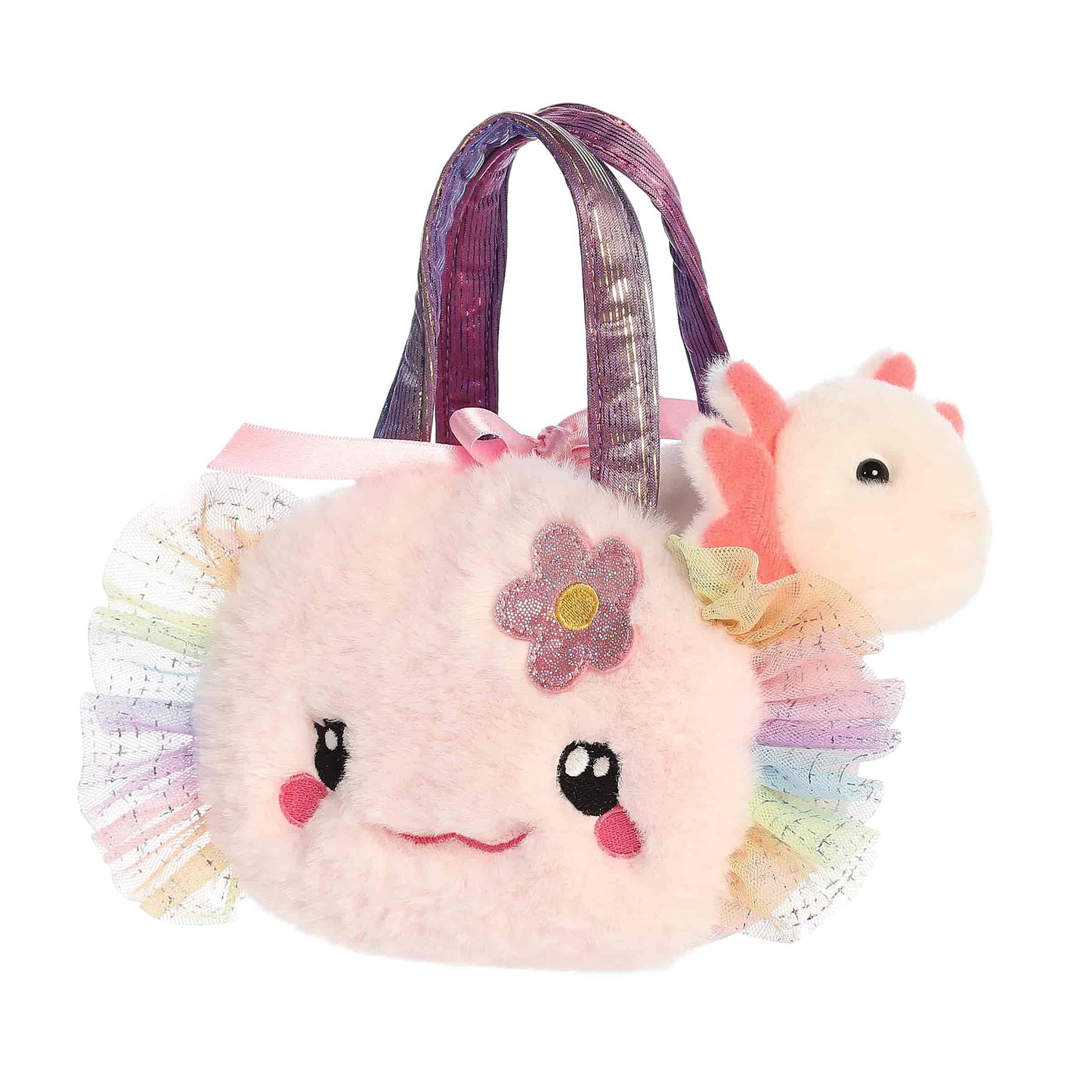FUZZY FACE RAINBOW AXOLOTL - FANCY PALS