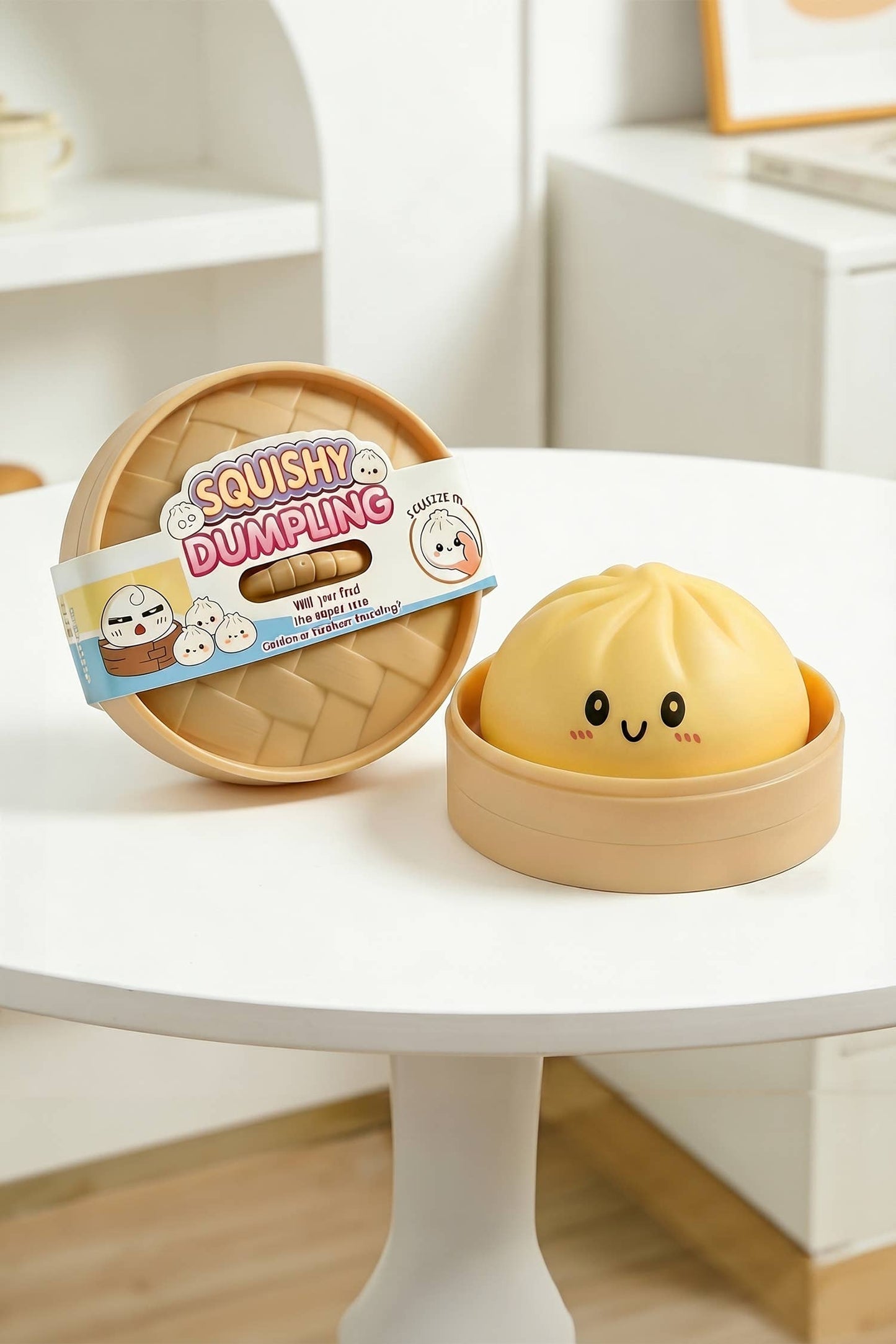 Dumpling Soft Bun Stress Relief Squeeze Toy