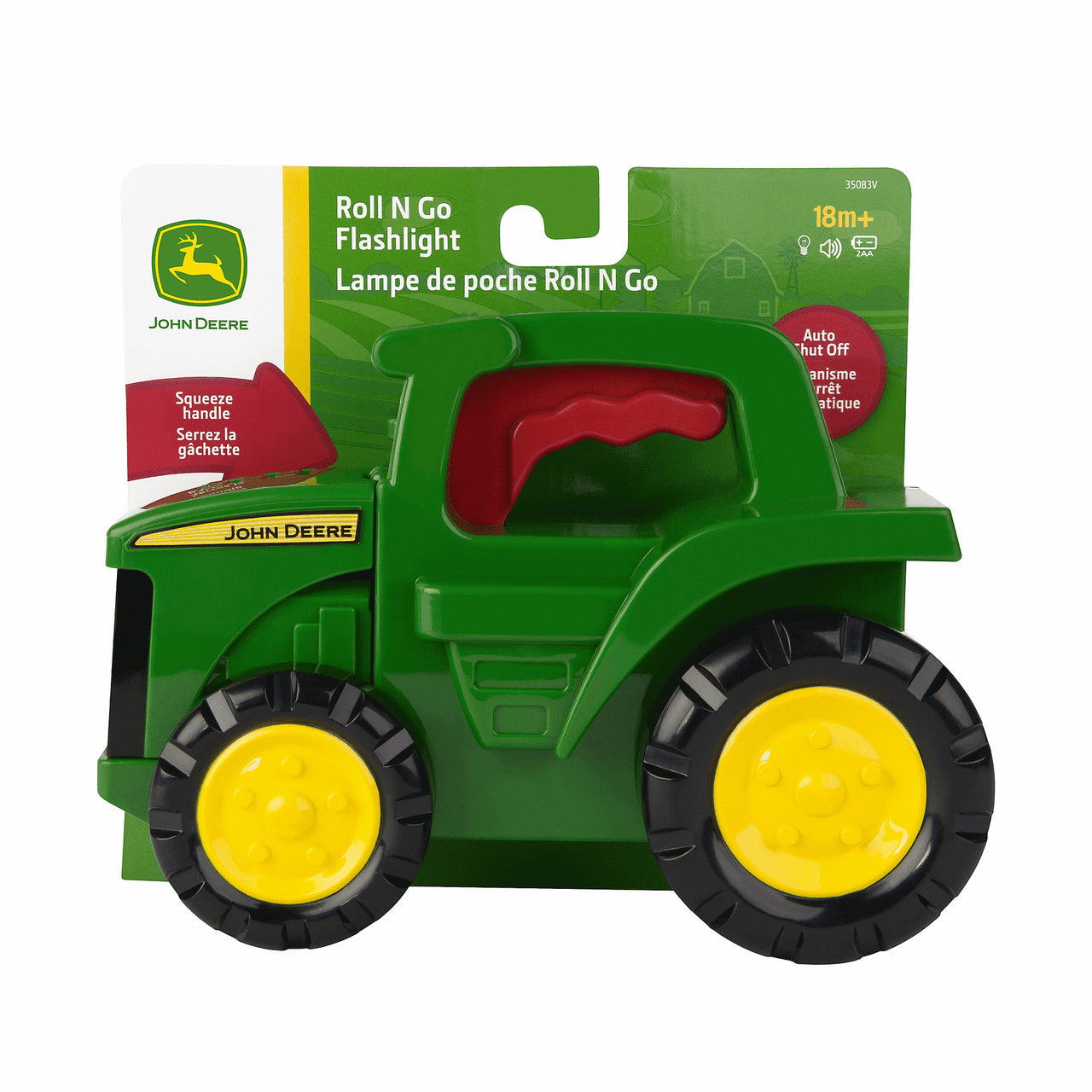 JOHN DEERE ROLL N GO FLASHLIGHT