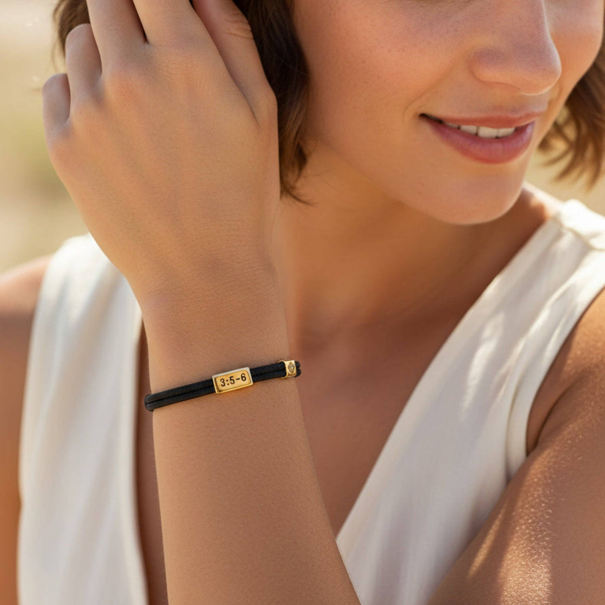 Sentiment Bracelet – Walk in Faith | Proverbs 3:5-6